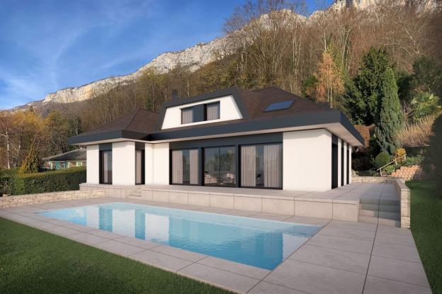 Villa du Mont Baron à Veyrier-du-lac