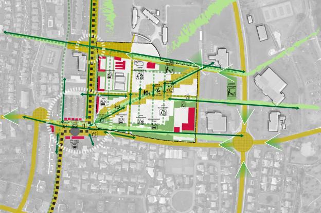 Intentions d'aménagement sur le secteur du CTM - ©[a.MUA] + LAU