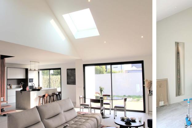Extension et surélévation d'une maison de ville