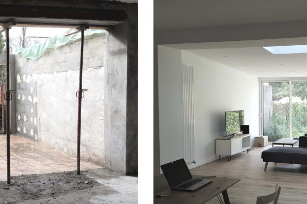 Extension et réhabilitation d'une maison de ville