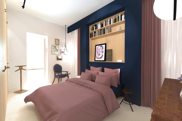 Vue d'ensemble de la chambre