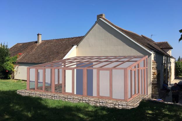 Projet d'une verrière
