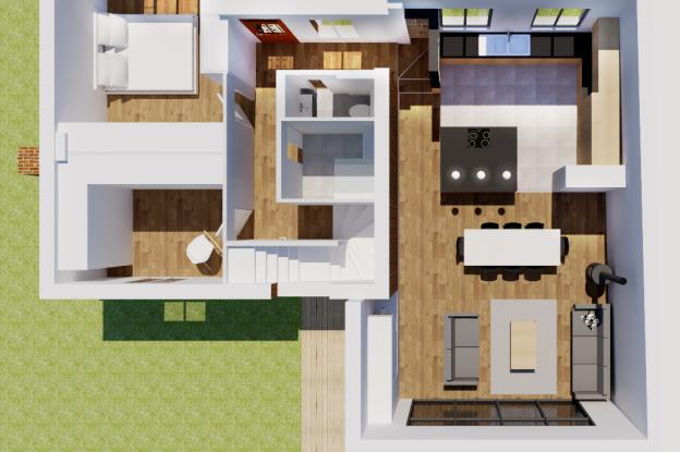 Extension et rénovation d'une maison des années 30