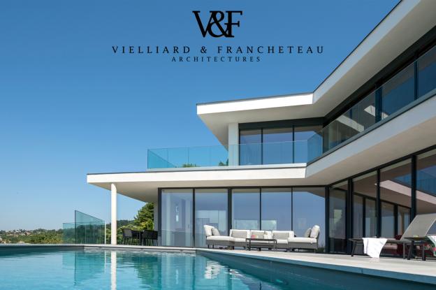 VIELLIARD FRANCHETEAU architectes villa contemporaine Lyon