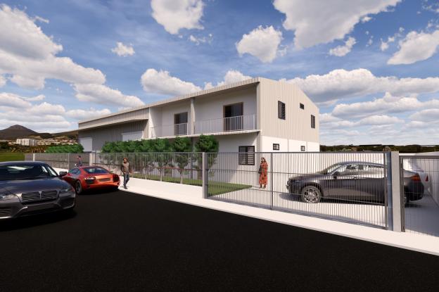 Conception d'un bâtiment industriel mixte : Entrepot, local commercial et héberg