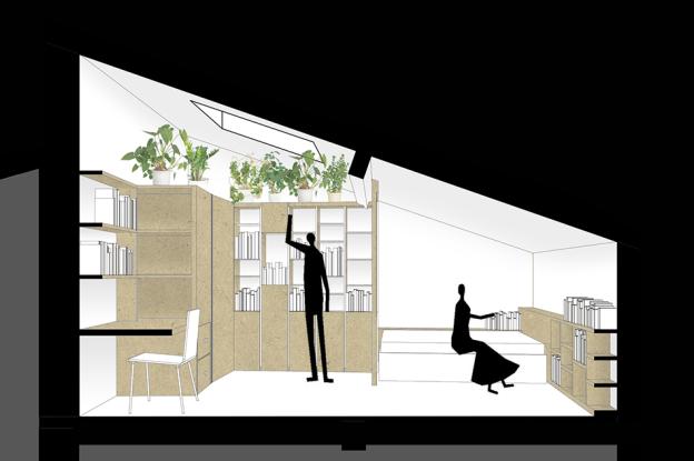 aménagement intérieur quartier Sainte Croix - Bordeaux