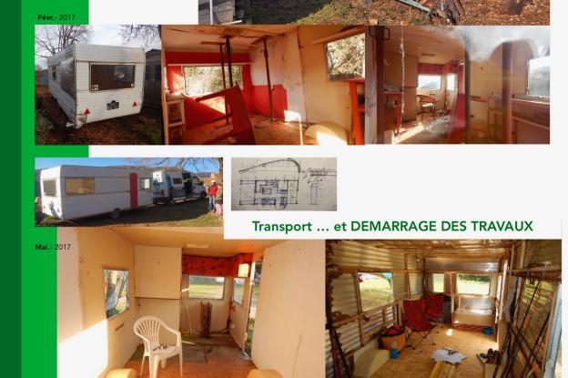 Travaux préparatoires Cara Tiny House