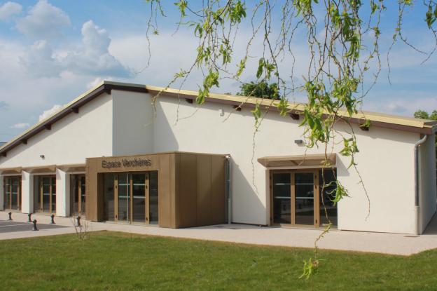 Façade principale du nouvel espace associatif