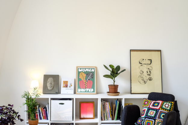 Ouverture du séjour, rénovation sols et murs - photos par A. Dupuid