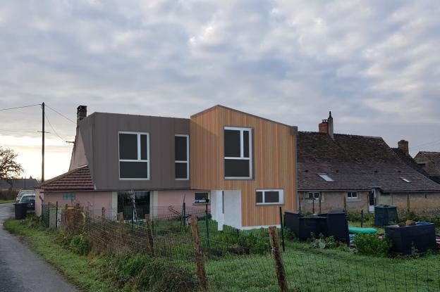 surélévation et extension ossature bois