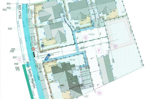 Plan masse du projet