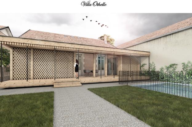 Rénovation et extension d'une villa en secteur protégé à Soulac sur mer dans le 