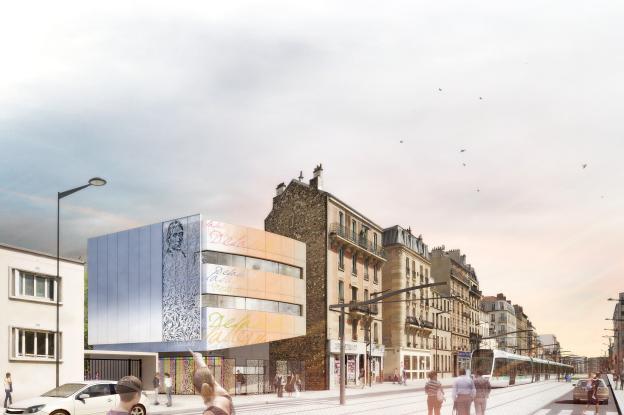 Vue 3d - depuis bd. Marcel SEMBAT 