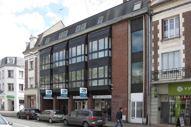 Vue depuis la rue