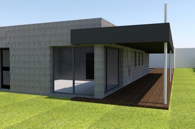 Vue sur brise soleil 