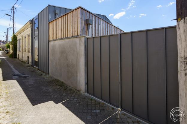 JRA Justine Reverchon Architecte - Maison B76 - intégration rue