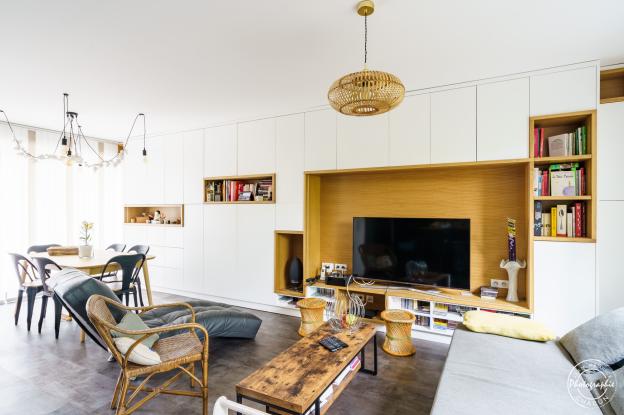 JRA Justine Reverchon Architecte - Aménagement 16P - mobilier 
