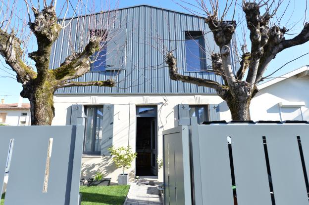 JRA Justine Reverchon Architecte - maison des charmilles - façade principale 