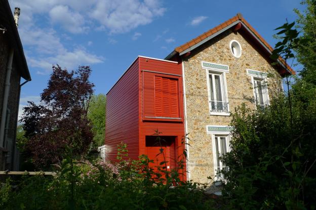 Vue depuis la rue.