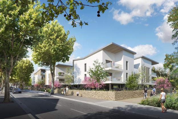 vue depuis la rue principale (D96)
