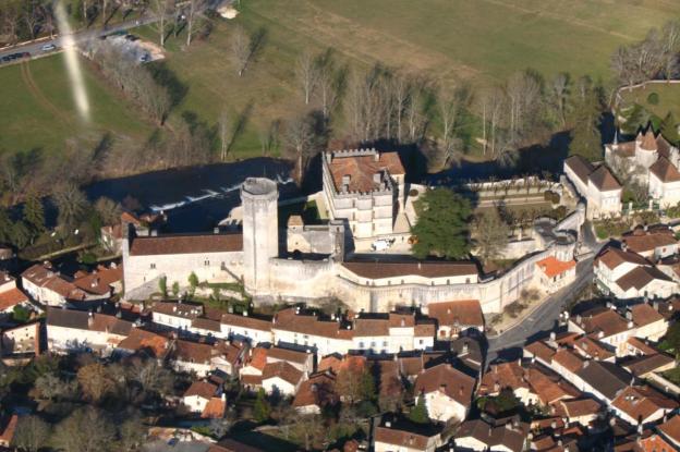 Vue générale du château