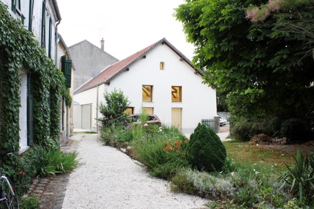 vue depuis le jardin