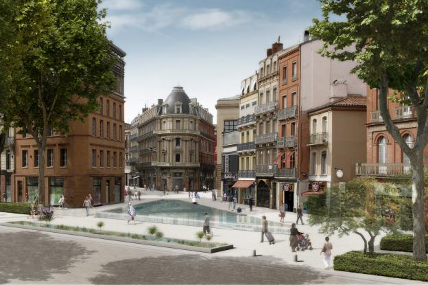 Concours Toulouse Centre Boulevard de Strasbourg - Dessein de ville - 2010