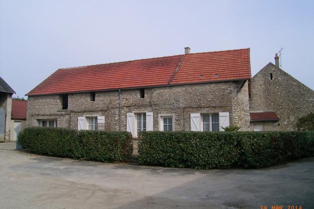 Façade sur cour avant travaux