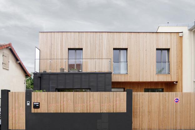 Construction d'une maison Ossature Bois à SURESNES