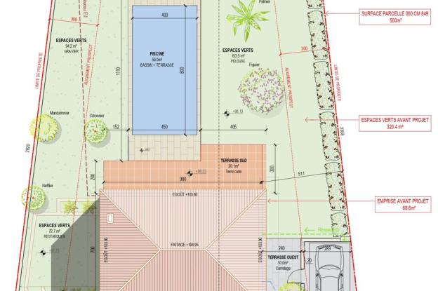Plan de masse état des lieux