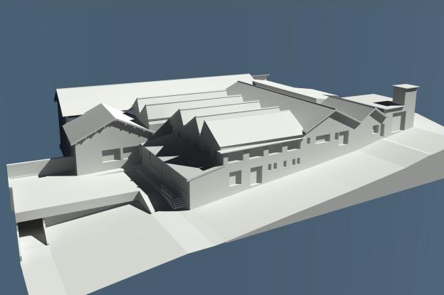 Vue de l'existant - image de synthèse