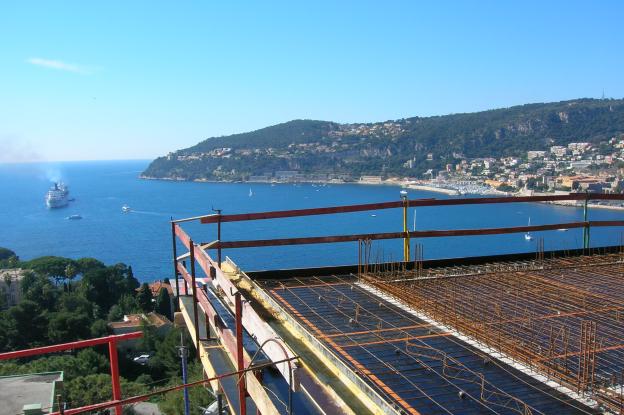 Chantier face à la Mer