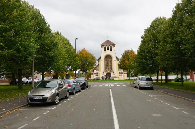 Photo de l'église, transformée en salle municipale : la salle Margueurite