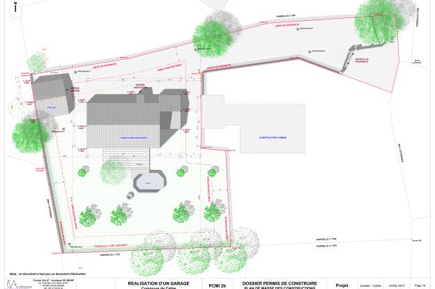PLAN DE MASSE - PROJET