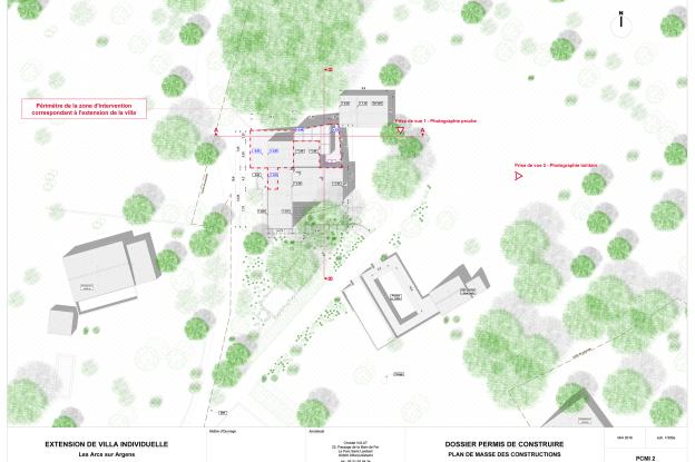 PLAN DE MASSE - PROJET