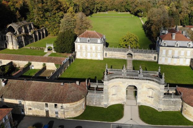 Vue d'ensemble de l'abbaye