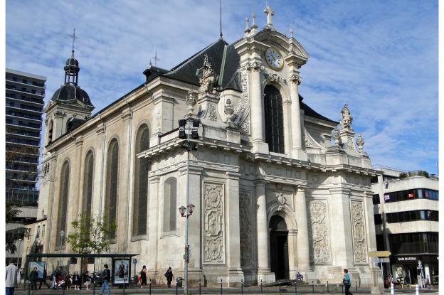 Vue d'ensemble de l'église Saint-Sébastien