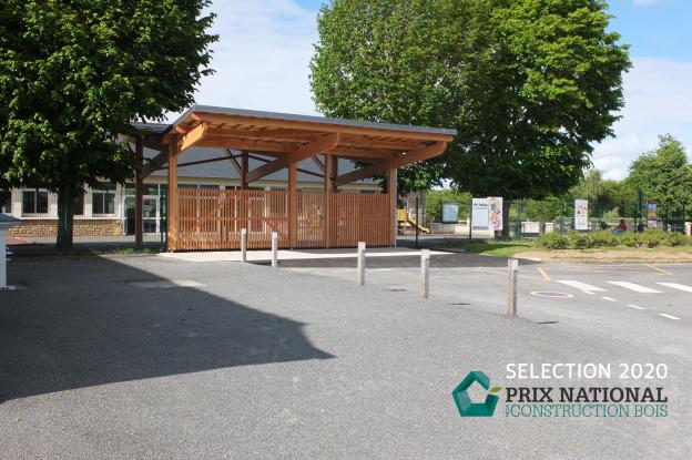 Préau Ecole publique Mégrit
