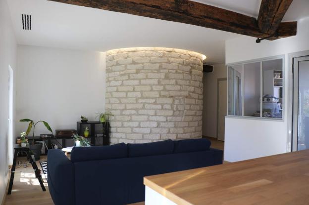 Cèlia Argilés Baró, rénovation appartement Arc de pierre Montpellier