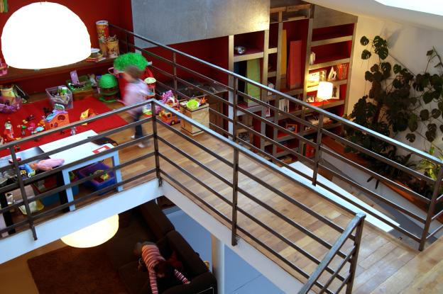 Mezzanines sur pièce de vie