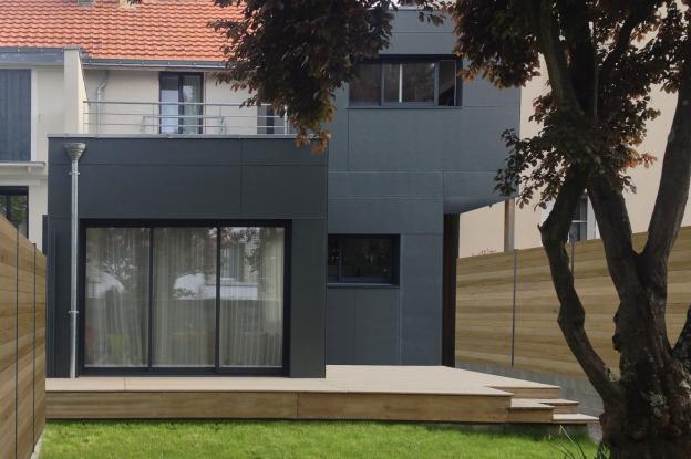 Extension sur le jardin