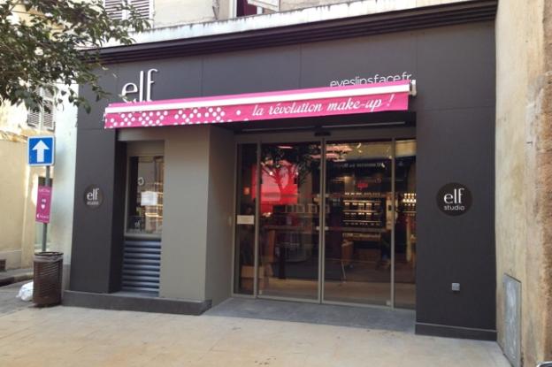 Boutique de vente de cosmétique ELF Aix-en-Provence