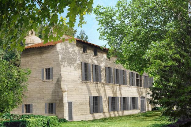 Réhabilitation du château - Façade sud 01