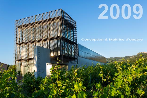 Domaine viticole - Construction contemporaine - 2009