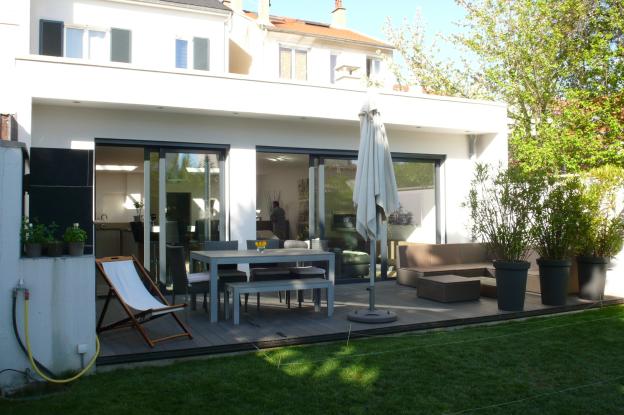 extension surelevation  de maison fontenay sous bois humbert architecte