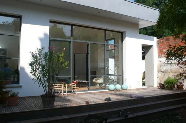 Extension maison montreuil humbert architecte