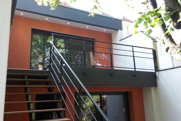 Extension maison nanterre humbert architecte