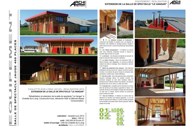 ARCHIFACTORY architectes - Le Hangar