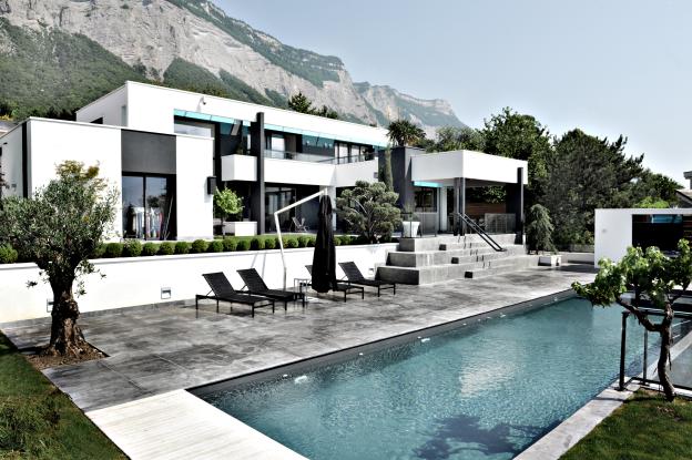 Construction d'une maison individuelle à Biviers 01 : extérieur