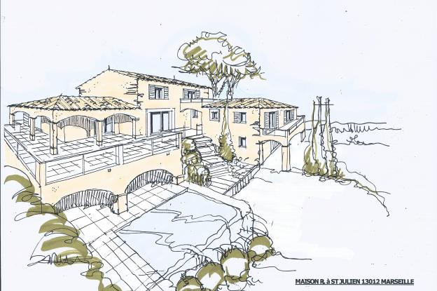 avant projet maison à marseille